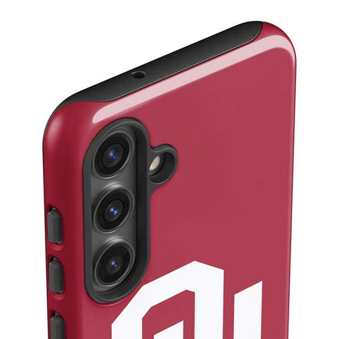 University of Oklahoma Sooners Red Galaxy S25 Impact Case