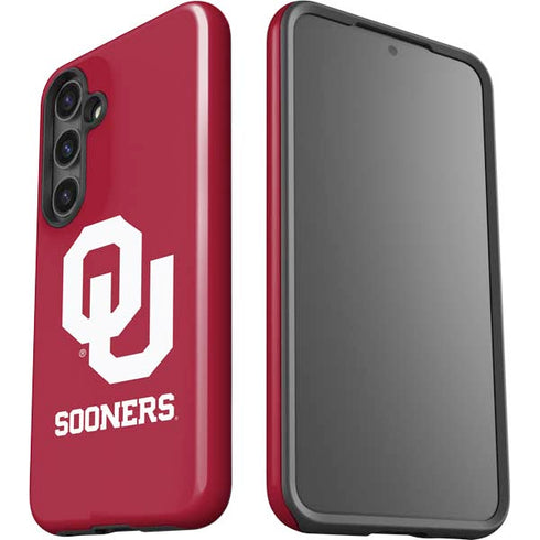 University of Oklahoma Sooners Red Galaxy S25 Impact Case
