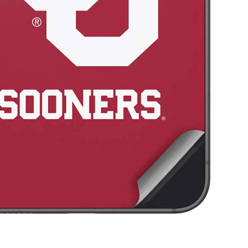 University of Oklahoma Sooners Red Galaxy S25 Plus Skin