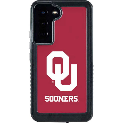 University of Oklahoma Sooners Red Galaxy S24 Plus Waterproof Case