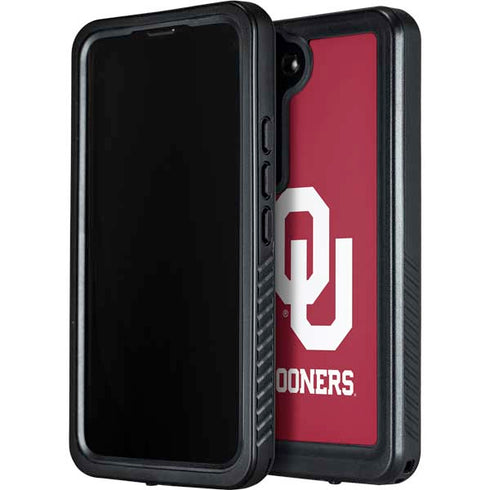 University of Oklahoma Sooners Red Galaxy S24 Plus Waterproof Case