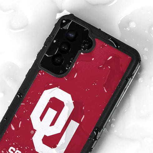 University of Oklahoma Sooners Red Galaxy S24 Plus Waterproof Case
