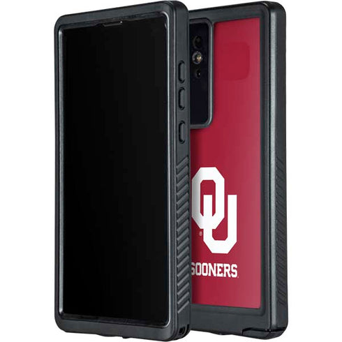 University of Oklahoma Sooners Red Galaxy S24 Ultra Waterproof Case