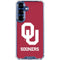 University of Oklahoma Sooners Red Galaxy S25 Clear Case