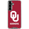 University of Oklahoma Sooners Red Galaxy S26 Clear Case