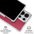 University of Oklahoma Sooners Red Galaxy S26 Ultra Clear Case