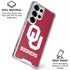 University of Oklahoma Sooners Red Galaxy S26 Ultra Clear Case