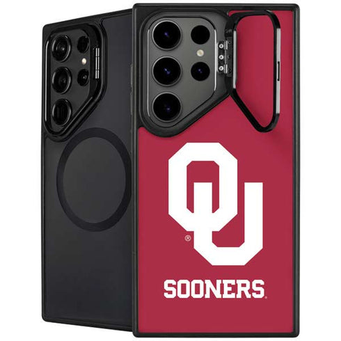 University of Oklahoma Sooners Red Galaxy S26 Ultra Kickstand Case