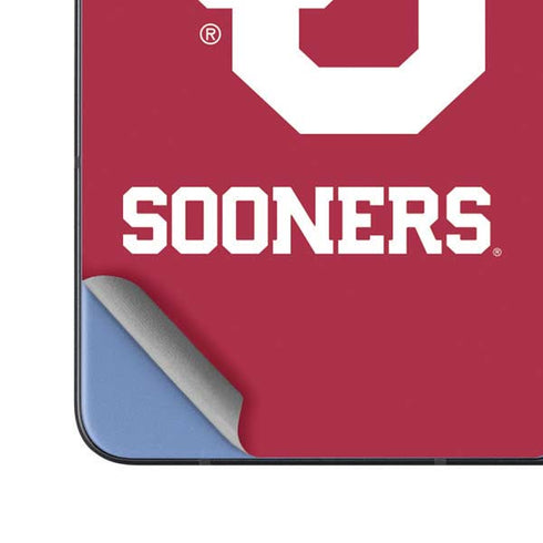 University of Oklahoma Sooners Red Galaxy Z Fold5 5G Skin