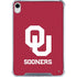 University of Oklahoma Sooners Red iPad 11th Gen (2025) Clear Case