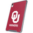 University of Oklahoma Sooners Red iPad 11th Gen (2025) Clear Case