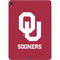 University of Oklahoma Sooners Red Apple iPad Air Skin