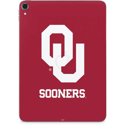 University of Oklahoma Sooners Red Apple iPad Pro Skin