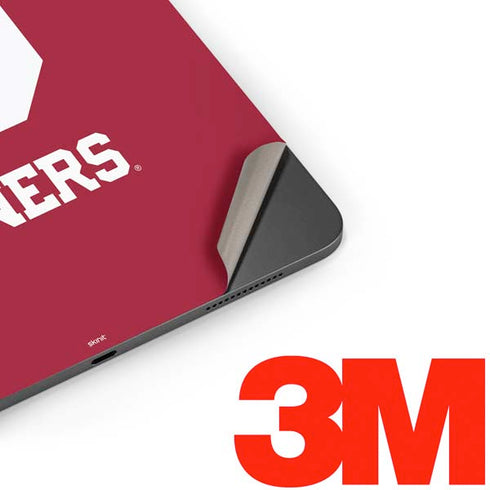 University of Oklahoma Sooners Red Apple iPad Pro Skin