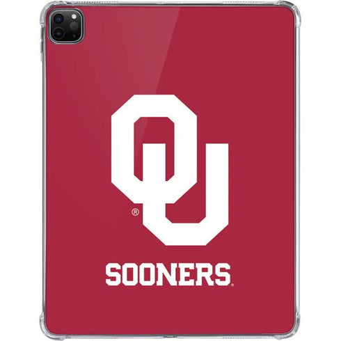 University of Oklahoma Sooners Red iPad Pro 11in (2024) Clear Case