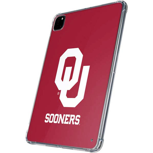 University of Oklahoma Sooners Red iPad Pro 11in (2024) Clear Case