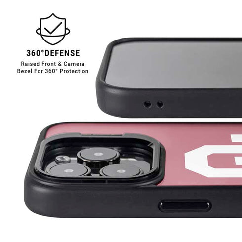 University of Oklahoma Sooners Red iPhone 13 Pro Kickstand Case