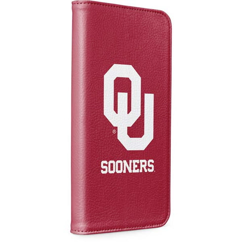 University of Oklahoma Sooners Red iPhone 15 Folio Case