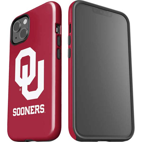 University of Oklahoma Sooners Red iPhone 15 Impact Case