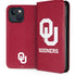 University of Oklahoma Sooners Red iPhone 15 Plus Folio Case