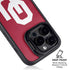 University of Oklahoma Sooners Red iPhone 15 Pro Kickstand Case