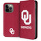 University of Oklahoma Sooners Red iPhone 15 Pro Max Folio Case