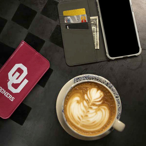 University of Oklahoma Sooners Red iPhone 15 Pro Max Folio Case