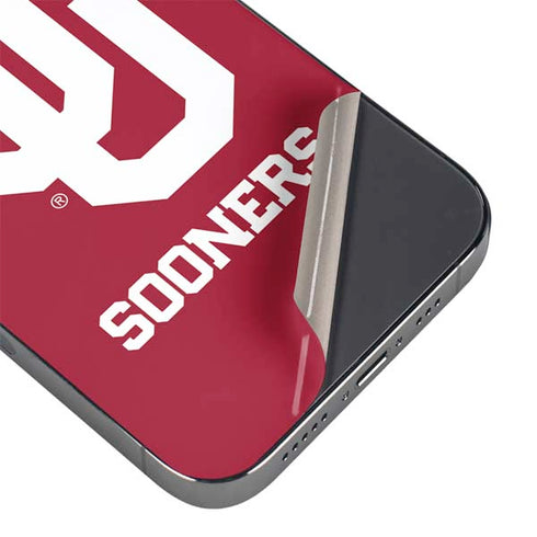 University of Oklahoma Sooners Red iPhone 15 Pro Max Skin