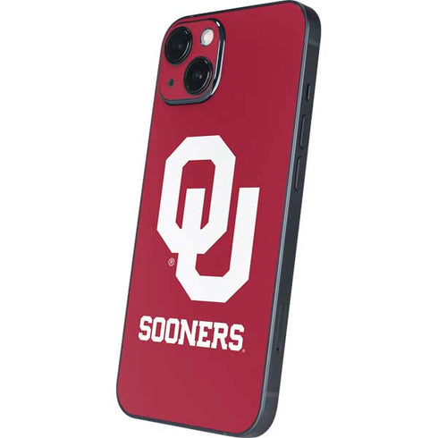 University of Oklahoma Sooners Red iPhone 15 Skin