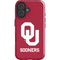 University of Oklahoma Sooners Red iPhone 16 Impact Case
