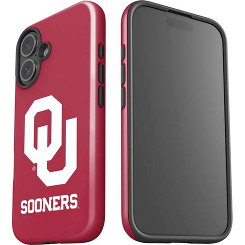University of Oklahoma Sooners Red iPhone 16 Impact Case