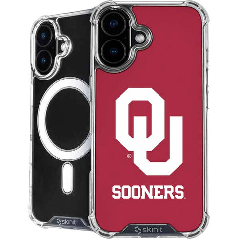 University of Oklahoma Sooners Red iPhone 16 MagSafe Case
