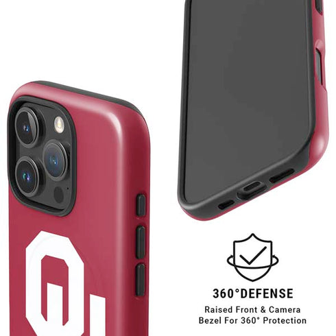 University of Oklahoma Sooners Red iPhone 16 Pro Magsafe Impact Case