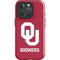 University of Oklahoma Sooners Red iPhone 16 Pro Max Impact Case