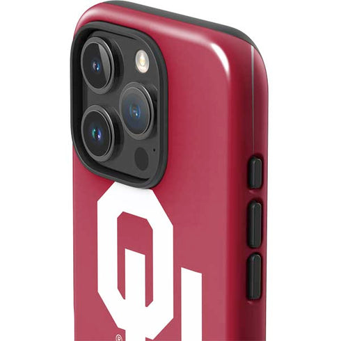 University of Oklahoma Sooners Red iPhone 16 Pro Max Impact Case