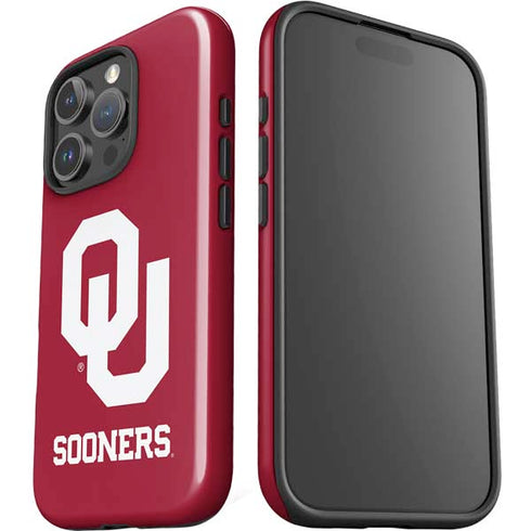 University of Oklahoma Sooners Red iPhone 16 Pro Max Impact Case