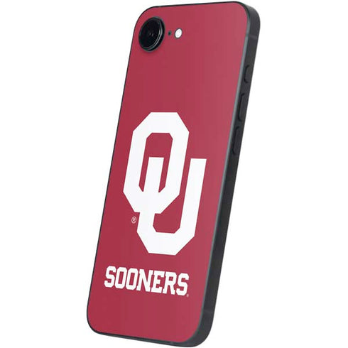 University of Oklahoma Sooners Red iPhone 16e Skin