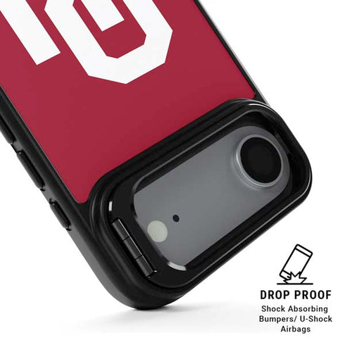 University of Oklahoma Sooners Red iPhone 17 Air Kickstand Case