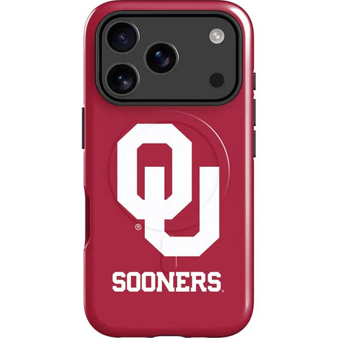 University of Oklahoma Sooners Red iPhone 17 Pro Magsafe Impact Case