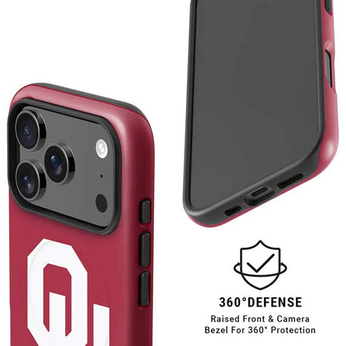 University of Oklahoma Sooners Red iPhone 17 Pro Magsafe Impact Case