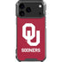 University of Oklahoma Sooners Red iPhone 17 Pro Max Clear Case