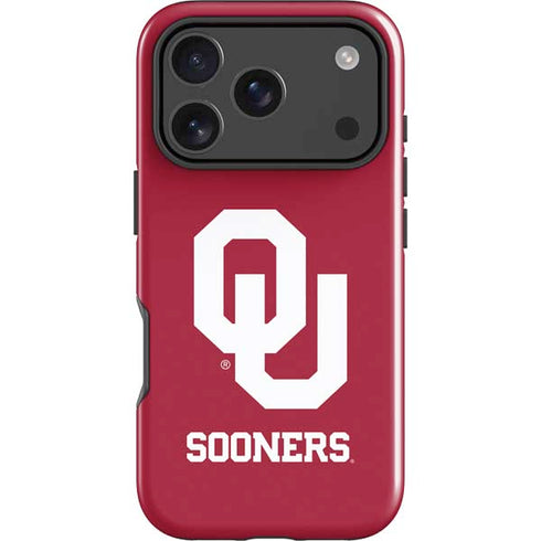 University of Oklahoma Sooners Red iPhone 17 Pro Max Impact Case
