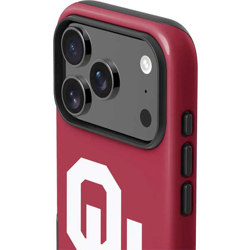 University of Oklahoma Sooners Red iPhone 17 Pro Max Impact Case