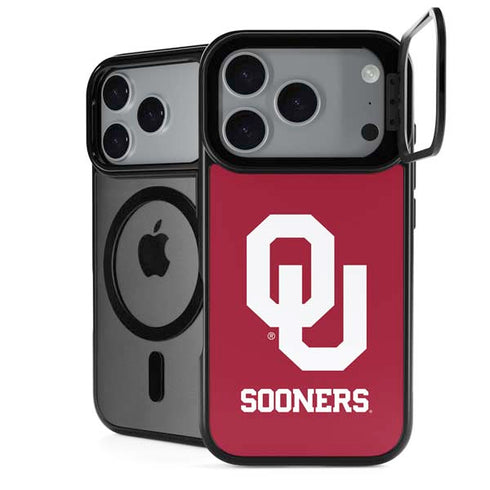 University of Oklahoma Sooners Red iPhone 17 Pro Max Kickstand Case