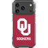 University of Oklahoma Sooners Red iPhone 18 Pro Clear Case