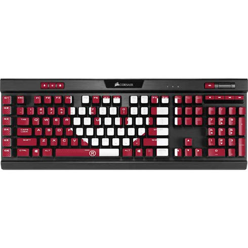 University of Oklahoma Sooners Red K95 RGB PLATINUM Mechanical Gaming Keyboard Skin