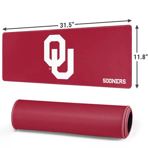 University of Oklahoma Sooners Red Gaming Mouse Pad