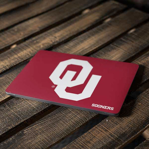 University of Oklahoma Sooners Red Apple MacBook Air Skin