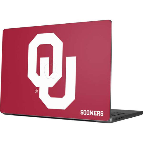 University of Oklahoma Sooners Red Apple MacBook Pro 14-inch Skin