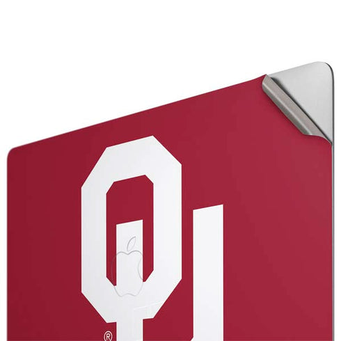 University of Oklahoma Sooners Red Apple MacBook Pro 16-inch Skin